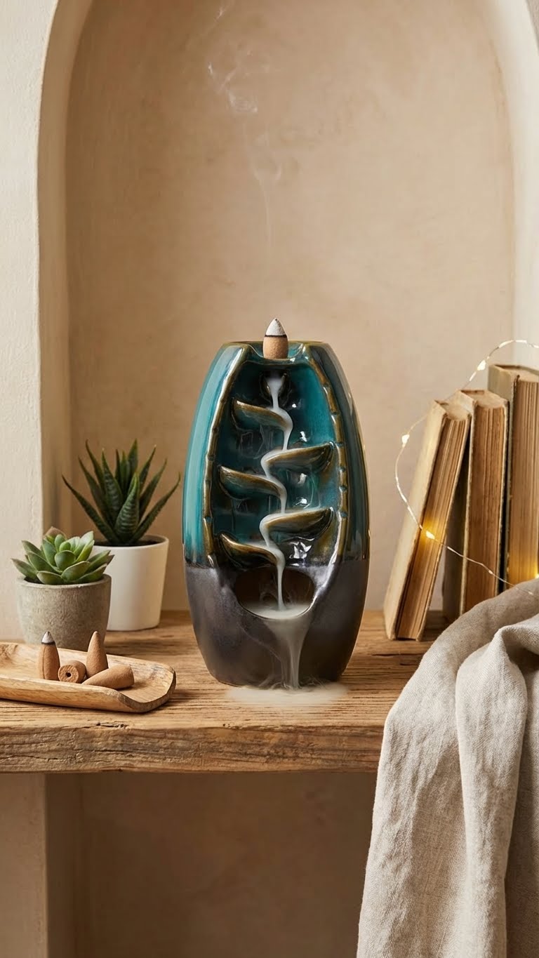Brûleur d'Encens Zen - Élégance Artisanale