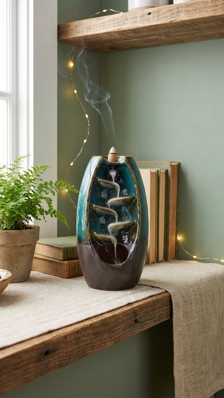 Brûleur d'Encens Zen - Élégance Artisanale