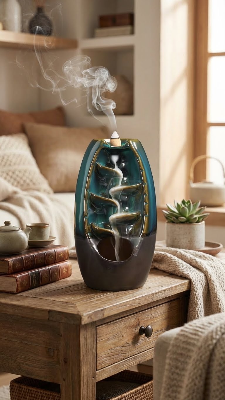 Brûleur d'Encens Zen - Élégance Artisanale