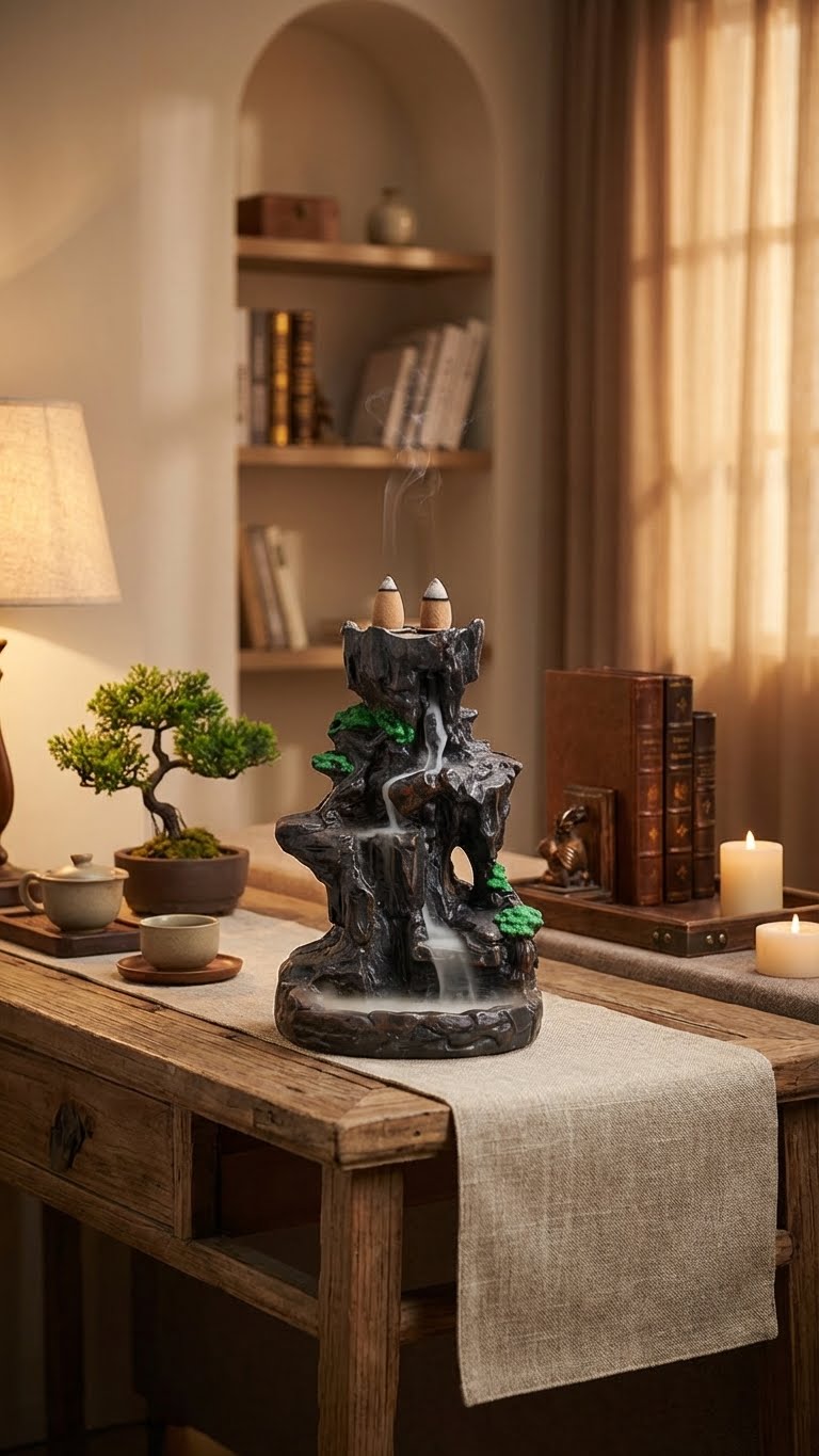 Fontaine à Encens Montagne - L'art de la sérénité