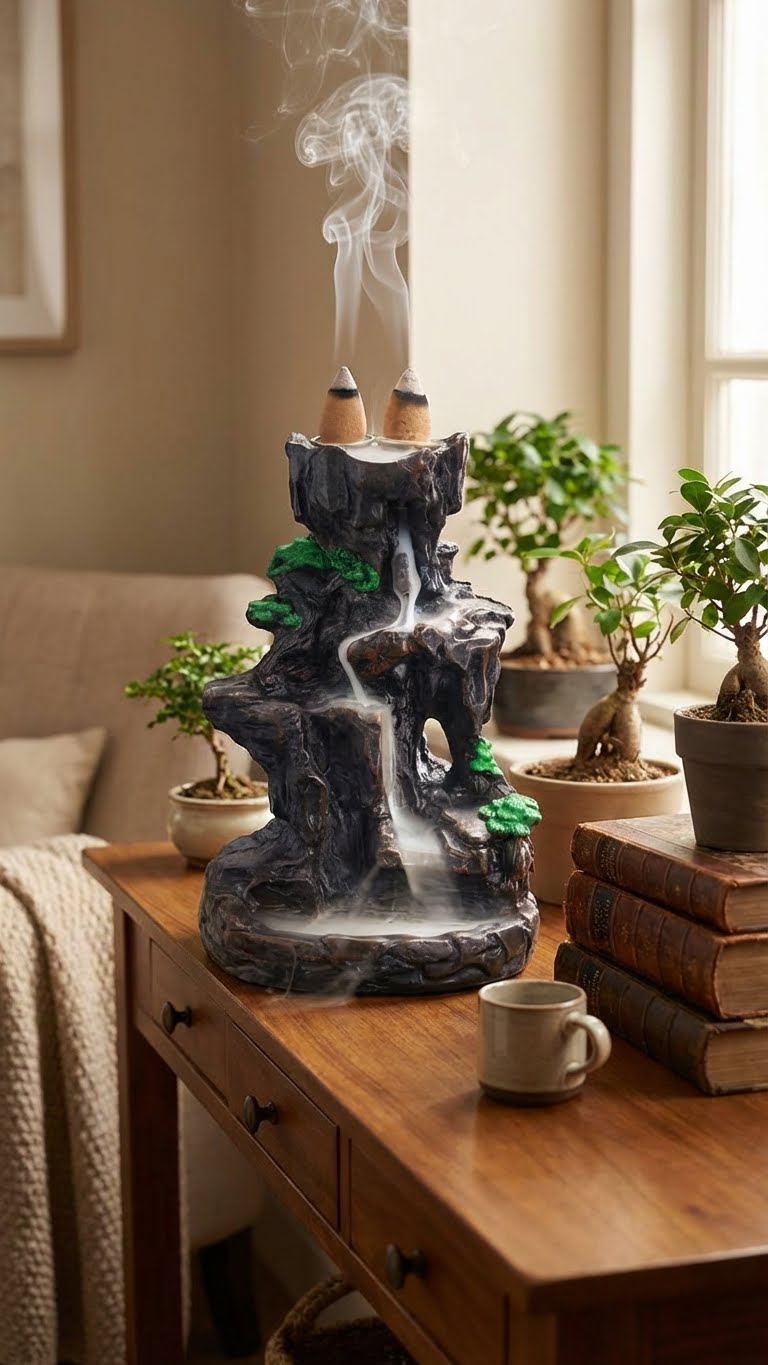 Fontaine à Encens Montagne - L'art de la sérénité