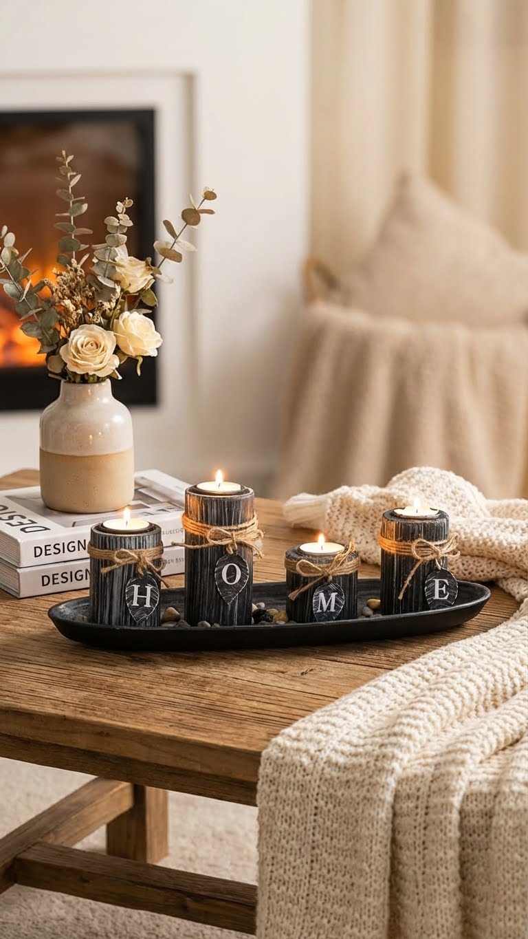 Bougeoirs Rétro - Créez une ambiance chaleureuse et un refuge douillet