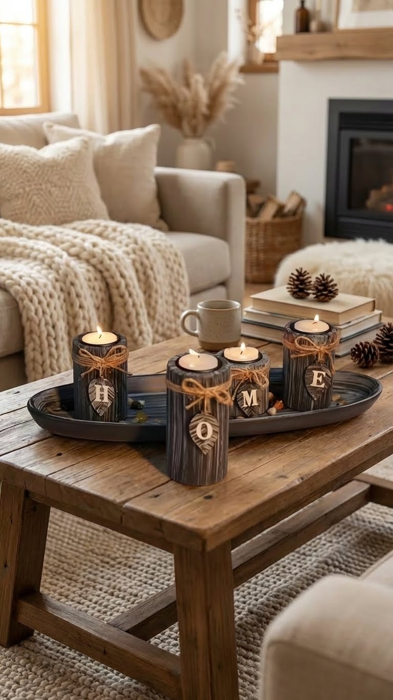 Bougeoirs Rétro - Créez une ambiance chaleureuse et un refuge douillet