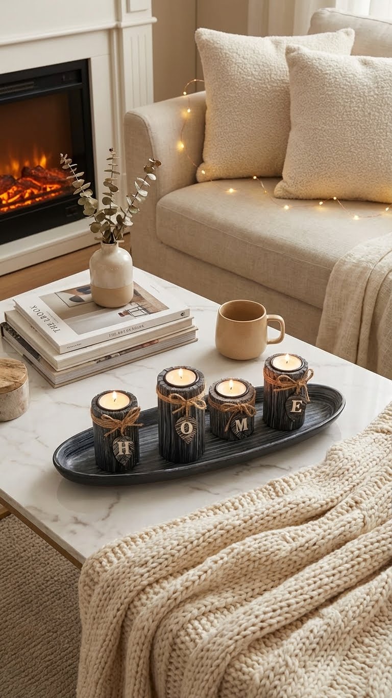 Bougeoirs Rétro - Créez une ambiance chaleureuse et un refuge douillet